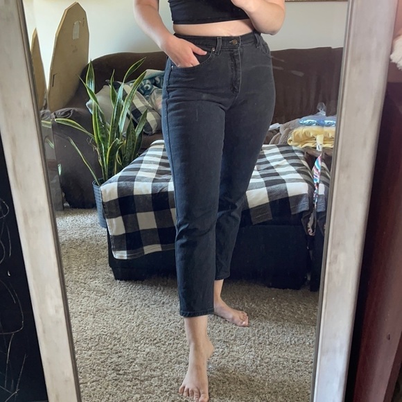 Vintage Lee Black Jeans - Picture 1 of 8